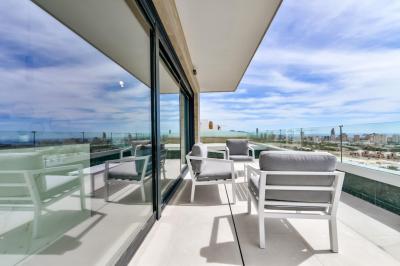 Serpentine, Appartements avec vue sur la mer à Finestrat in España Casas